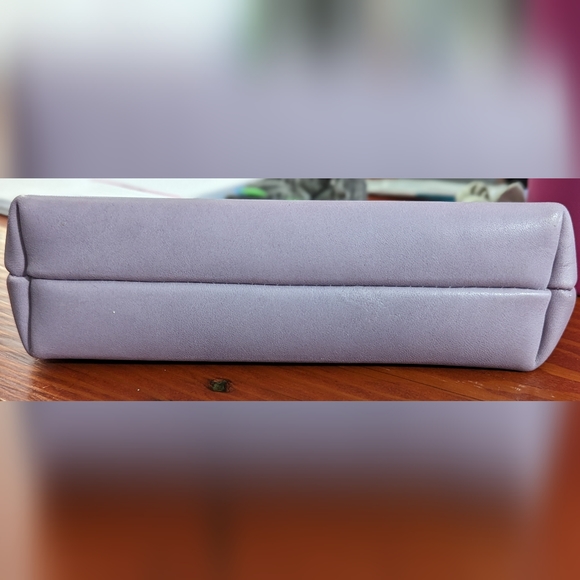 Portland Leather Eclipse Makeup Bag lavender 🪻 🌈 🦄 - Picture 5 of 5